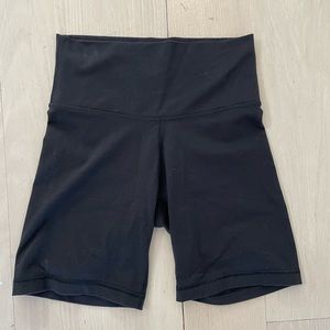 Black TNA biker shorts